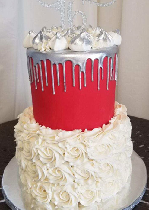 Two Tier Cake - TWT7