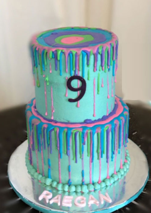 Two Tier Cake - TWT10